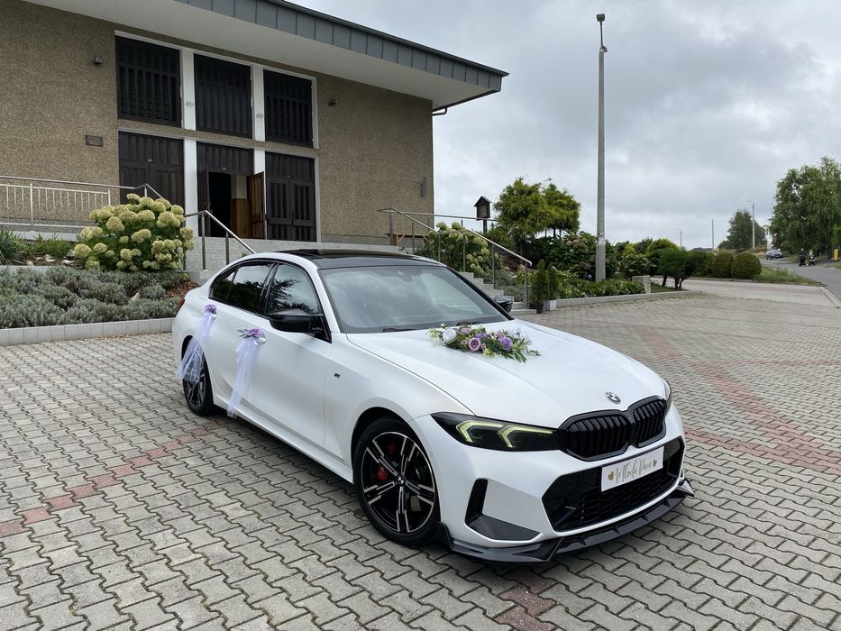 Samochód do ślubu BMW serii 3 Mpakiet