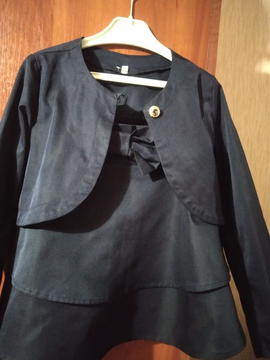 Костюм школьный (болеро, юбка)