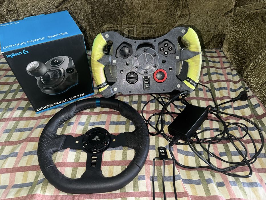 Игровой руль Logitech G29 без педалей с коробкой передач\Ігрове кермо логитеч г29