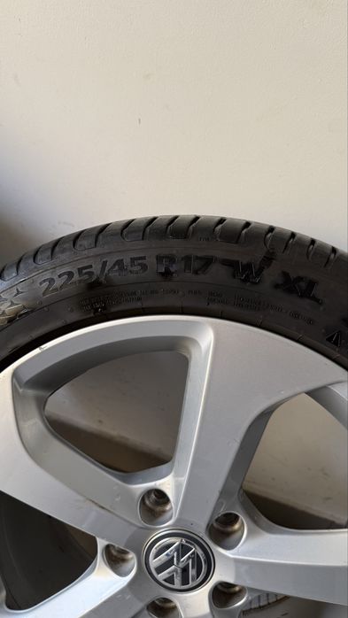 Pneus e jante r17 vw