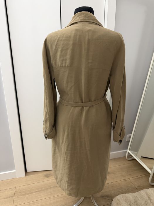 długi trencz damski zara