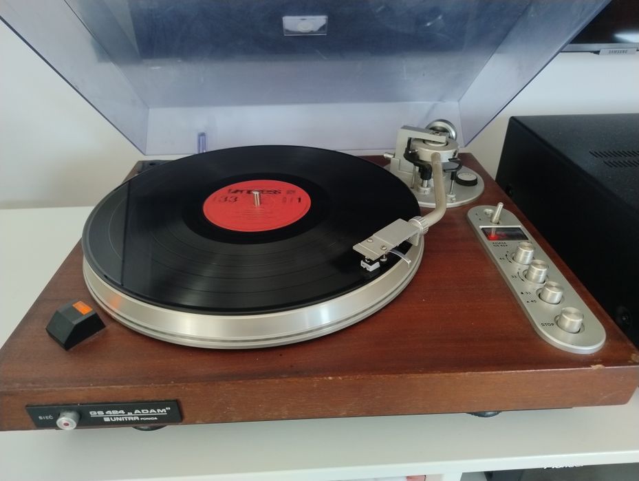 Gramofon Adam GS 424 UNITRA Fonica z wkładką Tenorel