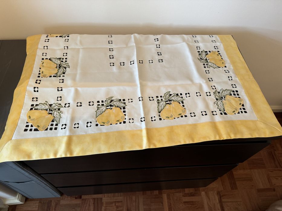 Toalha de mesa quadrada