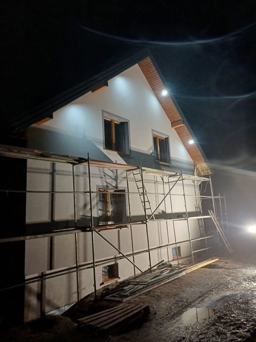 Malowanie i szpachlowanie agregatem,elewację,rekuperacja,transport