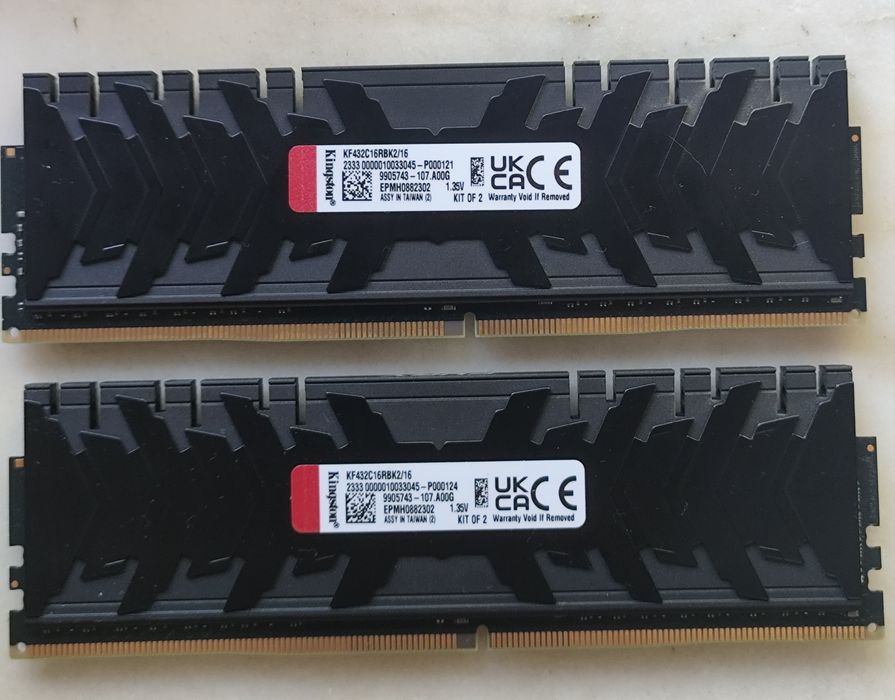 Kingston Fury Renegade (2x8GB) 16GB DDR4 3200 CL16