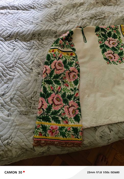 Сорочка вишита бісером + спідниця