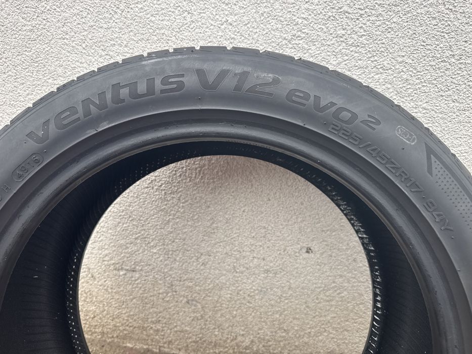 Opony letnie Hankook ventus v12 evo2 / 225/45 r.17 / 2016r.