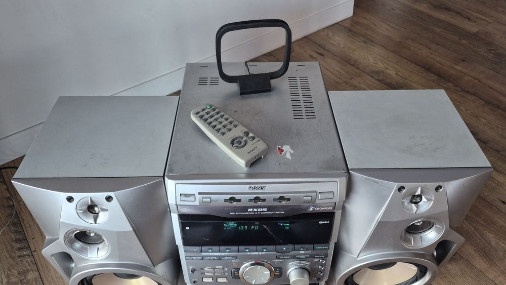 Wieża Sony RXD5, zestaw