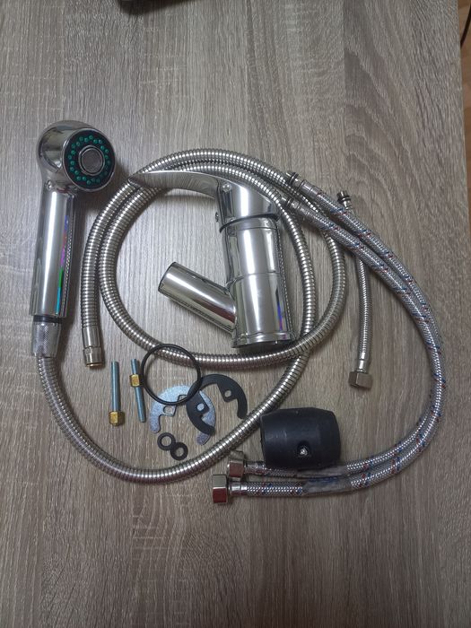 СУПЕР!!Змішувач/кран/смеситель для кухни с вытяжной лейкой 
парикмахер