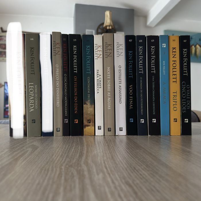 Ken Follett livros como novos