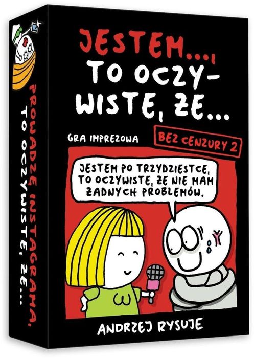 Jestem., to oczywiste, że. Bez cenzury 2 MDR pudełko,