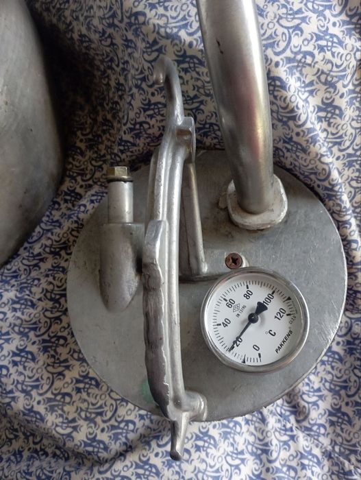 дисцилятор нержавейка с термометром