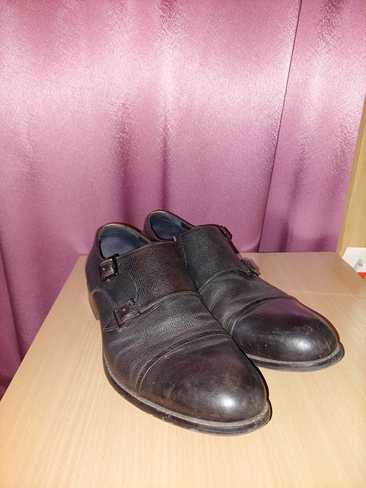 Туфлі шкіряні 41р чоловічі коричневі