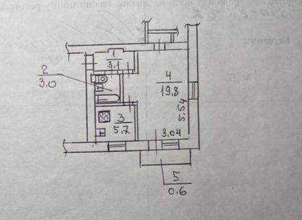 Продам 1к квартиру 32.2 м² под ремонт, ул. Аудиторная (низ пр. Мазепы) — СОБСТВЕННИК