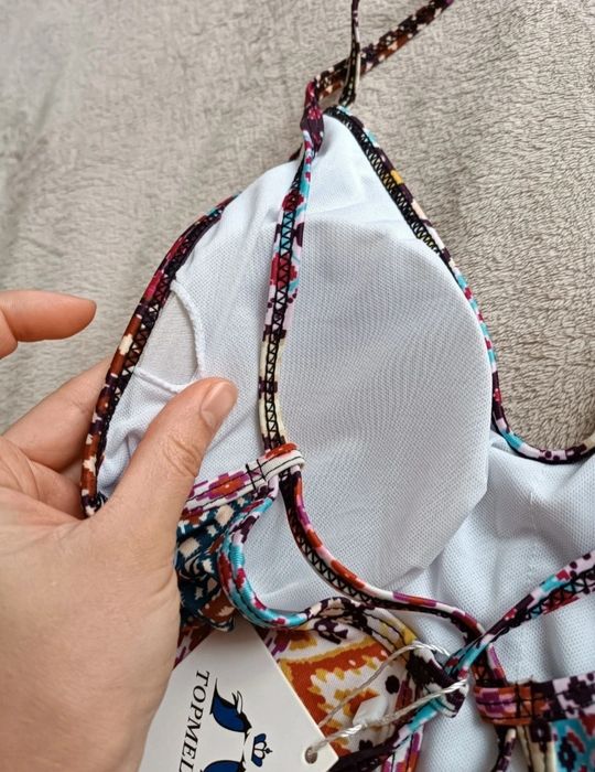 Nowy stylowy strój kąpielowy jednoczęściowy w rozmiarze XS