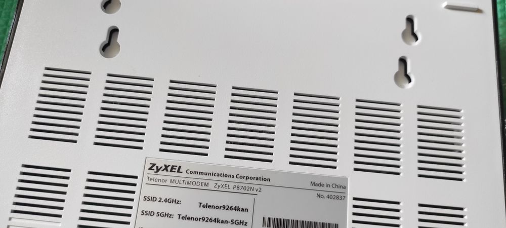 wi-fi роутер Zyxel P8702N
