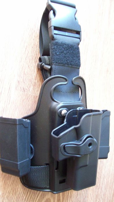 Taktyczna platforma udowa na Glock 17, 19 i akcesoria IMI Defense