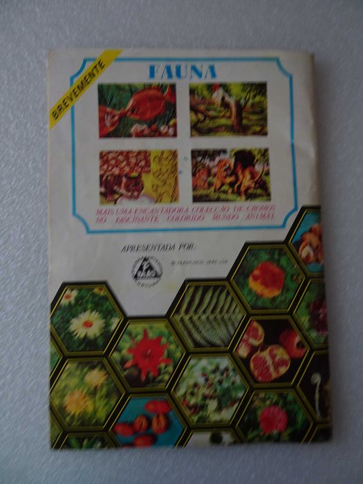 Caderneta de cromos incompleta Botânica, Plantas, Flores e Frutos (f46