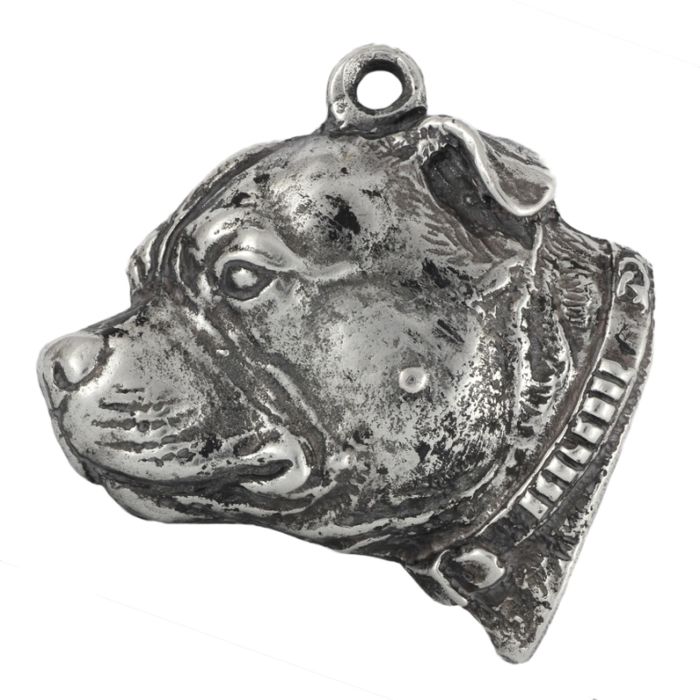 Staffordshire Bull Terrier brelok posrebrzany Art-Dog