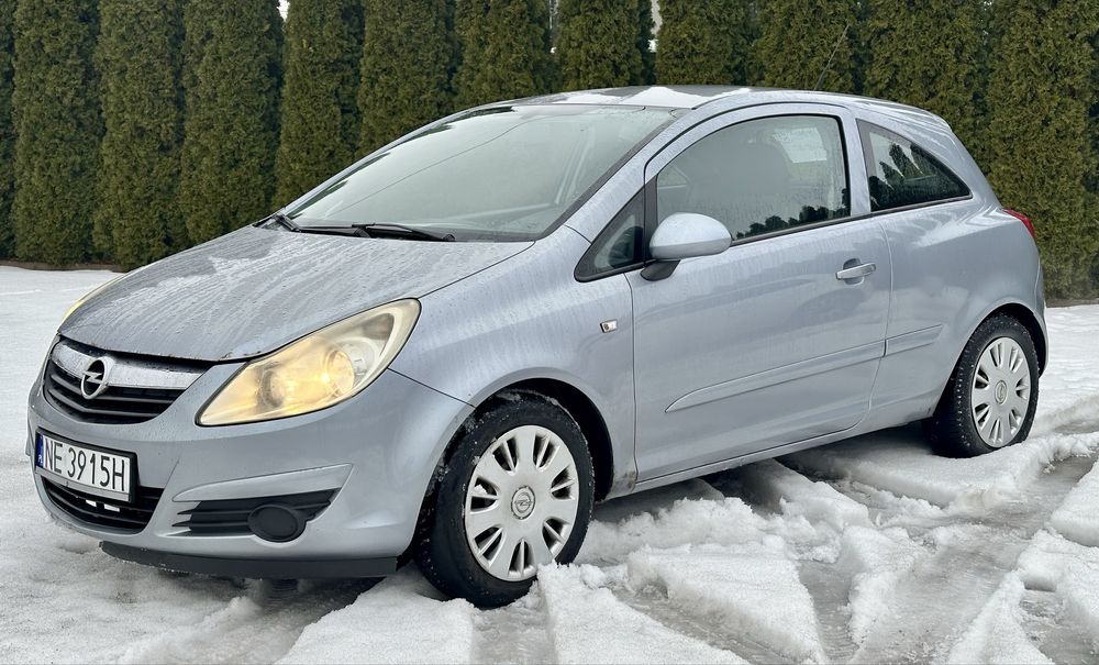 Opel corsa d 1.2 lpg klimatyzacja serwis 20zl/100km