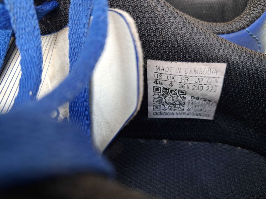 Adidas korki dla dziecka buty do piłki 36 2/3 używanie 23 cm