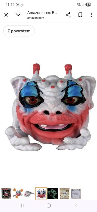 Boglins Dark Lord Crazy Clown Halloween