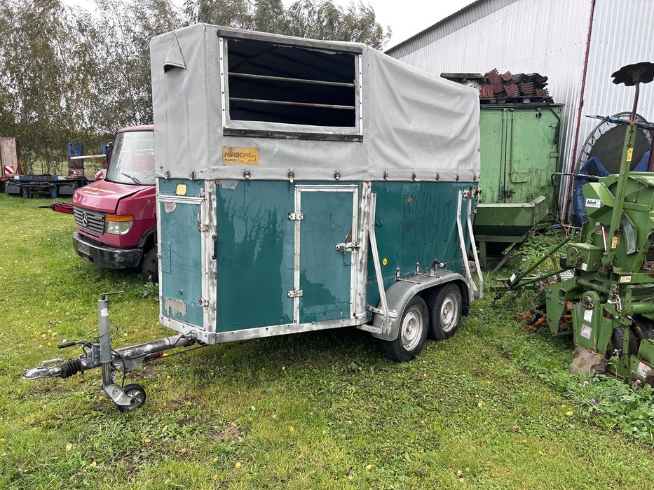 Przyczepka samochodowa kiper do koni Polecam