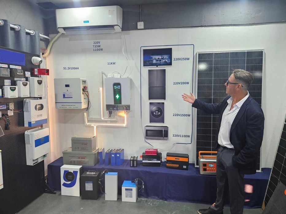 Sistema completo de painéis solares de 15 kW