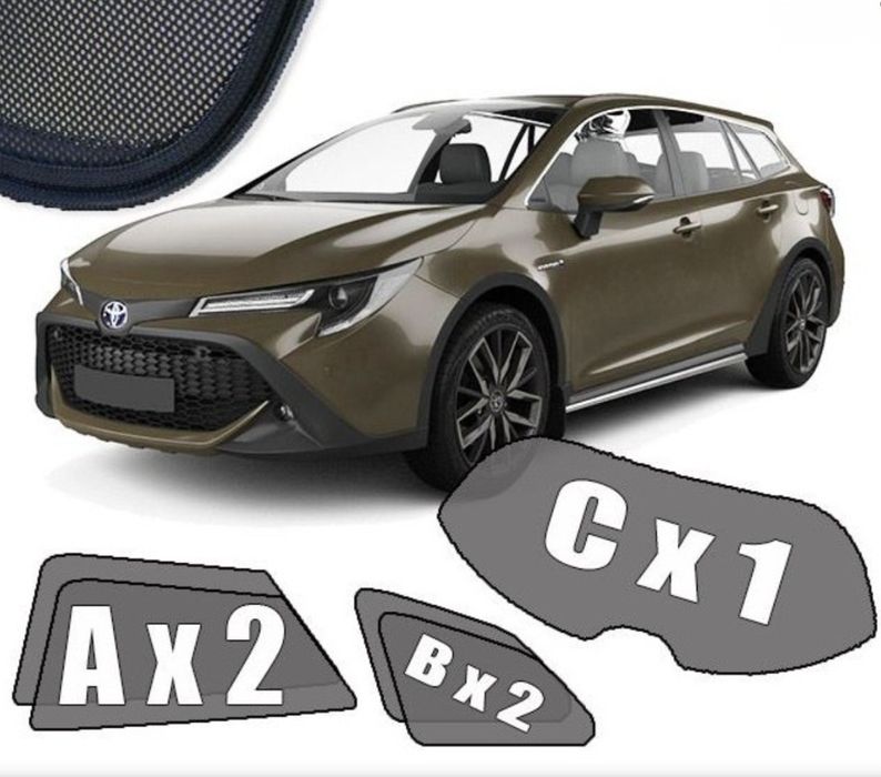 Cortinas Tapa Sol - Toyota Corolla 12 XII Touring Sports