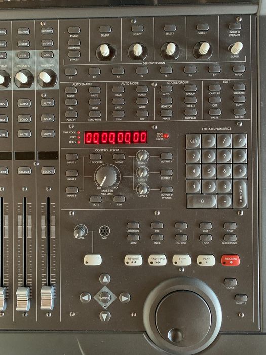 Mackie Control HUI Mesa mistura digital Mixer