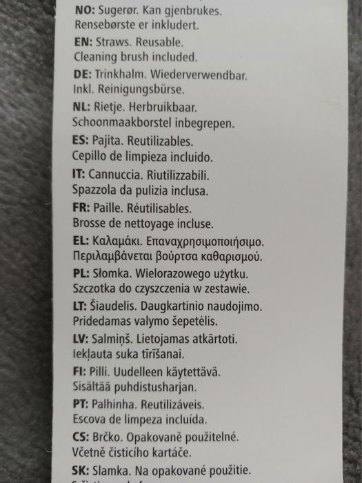 Nowe słomki ze stali nierdzewnej + czyścik