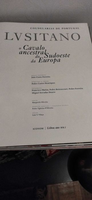 Edição Limitada Livro "Cavalo Lusitano"