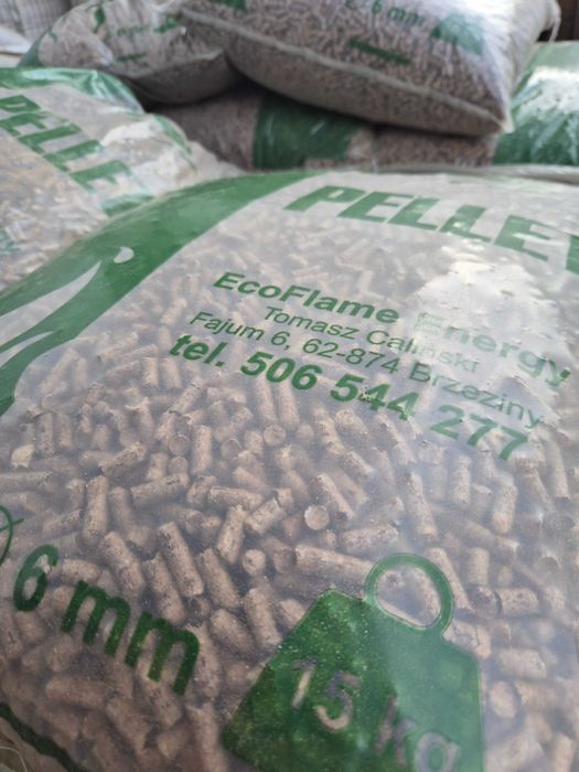 Pellet drzewny -1005kg- Korzystna cena + wysoka jakość -Paleta/Big Bag