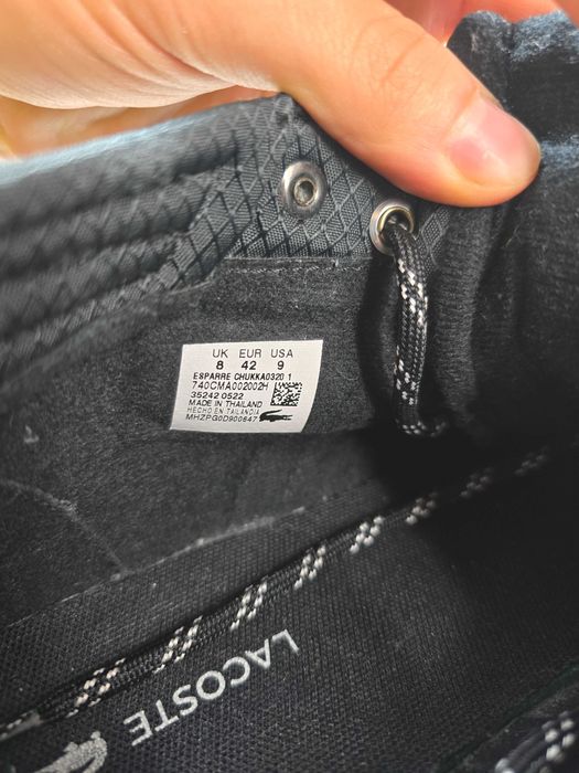 Lacoste Esparre chukka 42 eu