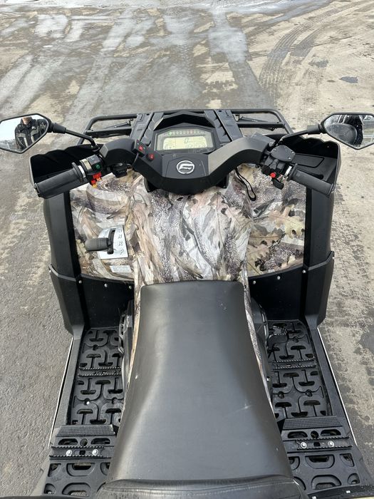 Quad cf moto 820 4x4 pług homologacja, 2 osobowy, eps