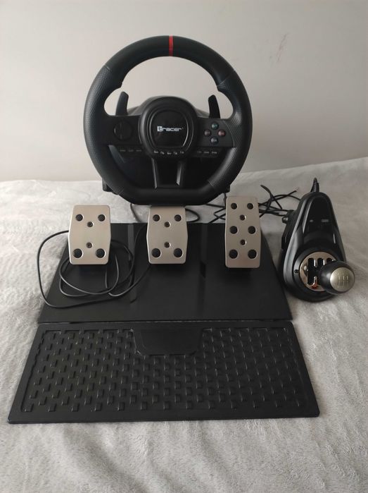 Kierownica TRACER SimRacer MANUAL Gearbox 6 in 1 [Pc/Ps4/Xbox/Switch] + Pudełko