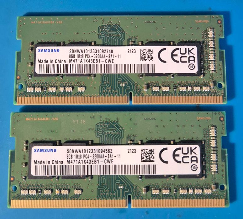 Samsung SO-DIMM DDR4 8GB 3200 MHz