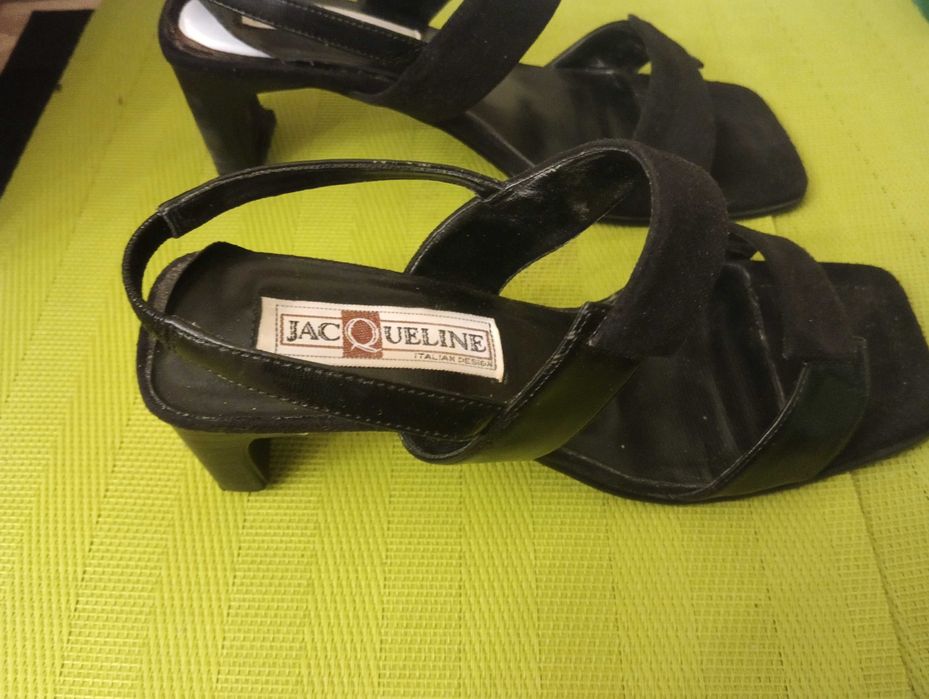Czarne buty Jacqueline r37