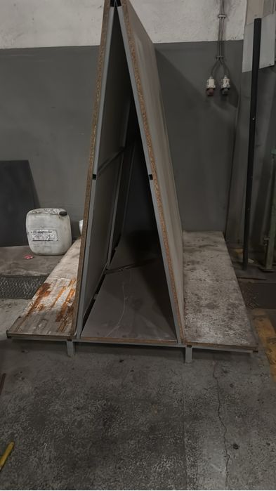 Cavalete para suporte de vidro/outros