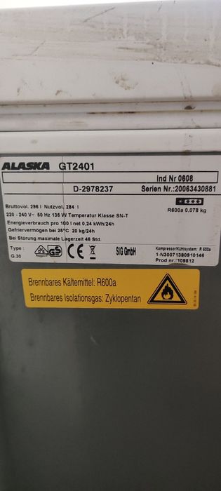 Продам морозильну скриню ,,Alaska'