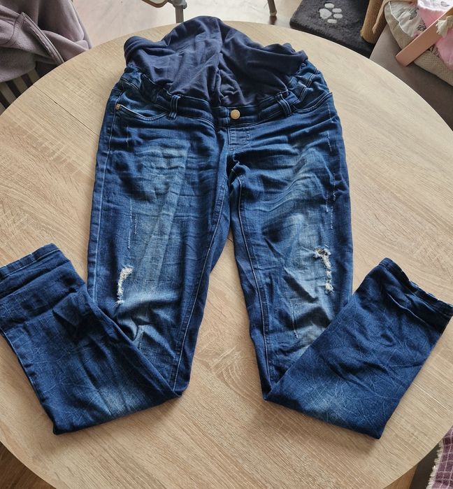 Spodnie dla ciężarnych 38 jeans, bonprix