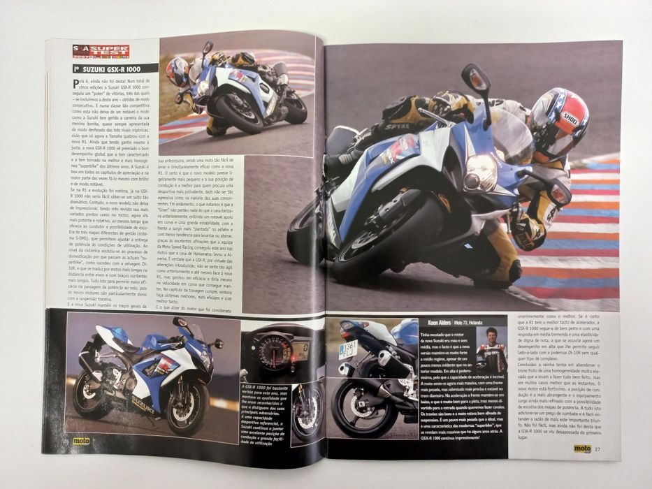 Revista Motociclismo - Moto Jornal 2008
27/02/2008