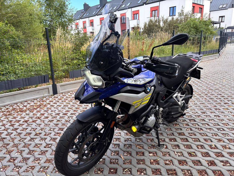 BMW F Sprzedam BMW F750GS 2021 r  Niski przebieg. Salon Polska. Serwisowany