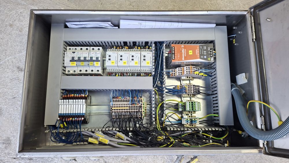 Quadro em inox com miolo