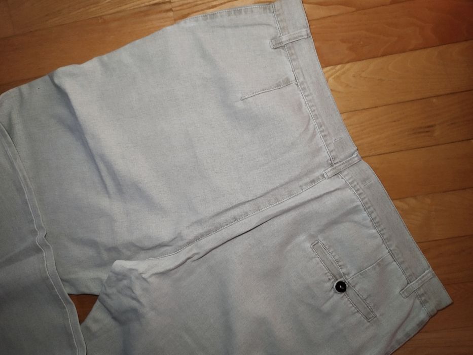 Spodnie męskie r.XL beżowe