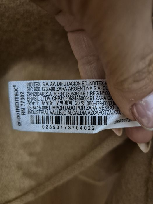 Zara kaszmirowy sweter