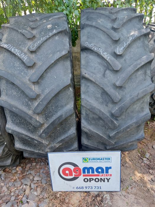 540/65R34 Continental opony używane rolnicze para