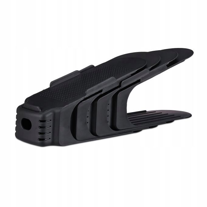 Organizer Na Buty Do Szafy Szafki Półki Garderoby Czarny Uchwyt 20 Szt