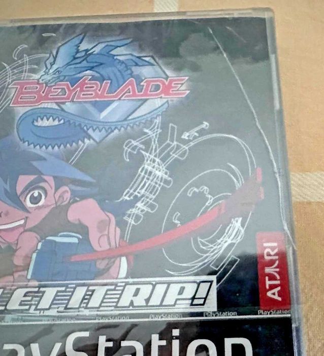 Beyblade: Let it Rip Sony Playstation PSX PS1 PAL Espana Italia PT selado