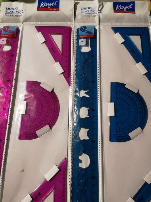 Zestaw linijek Kayet.